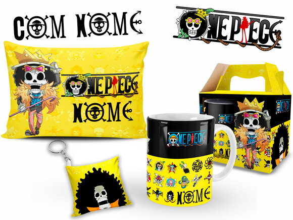 Kit Personalizado One Piece Brook com Nome