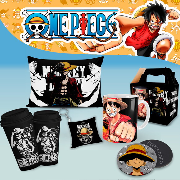 Kit Personalizado One Piece Luffy com Nome