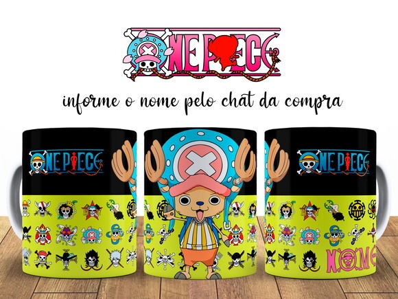 Kit Personalizado One Piece Chopper com Nome