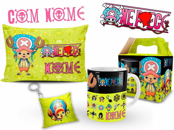 Kit Personalizado One Piece Chopper com Nome