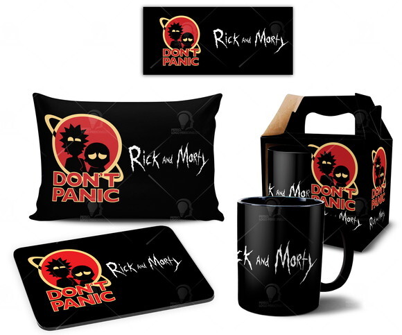 Kit Personalizado Rick e Morty Série Netflix - Mod 002
