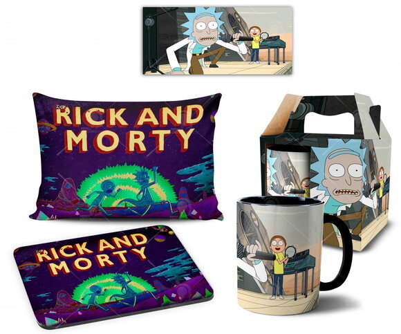 Kit Personalizado Rick e Morty Série Netflix - Mod 003