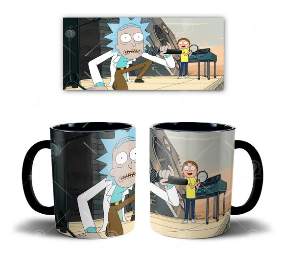 Kit Personalizado Rick e Morty Série Netflix - Mod 003