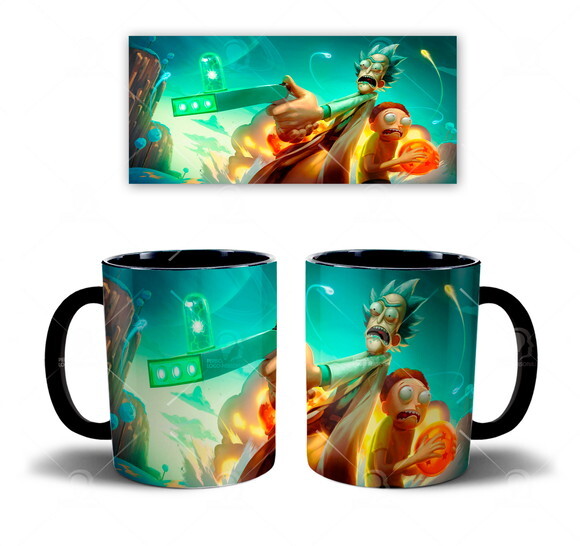 Kit Personalizado Rick e Morty Série Netflix - Mod 005