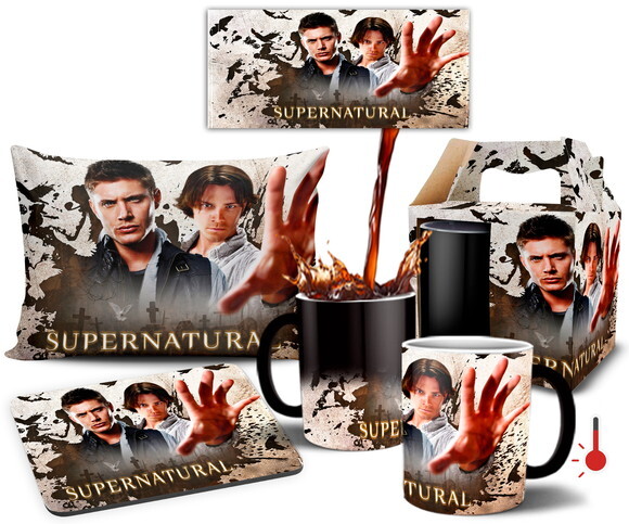 Kit Personalizado Série Supernatural Netflix