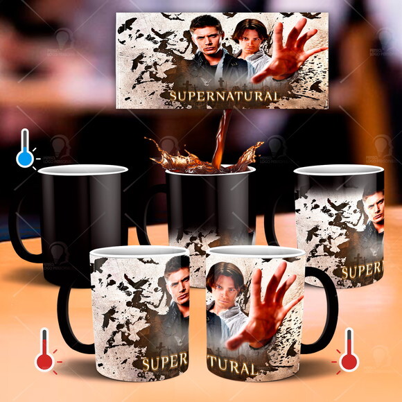 Kit Personalizado Série Supernatural Netflix