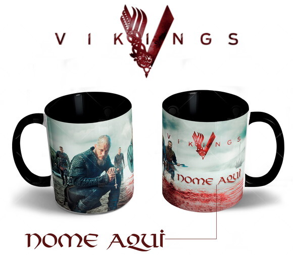Kit Personalizado Série Vikings com Nome - Mod006