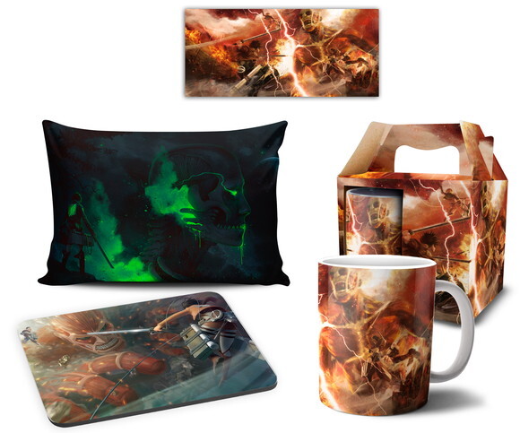 Kit Personalizado shingeki no kyojin attack on titans -Md 01