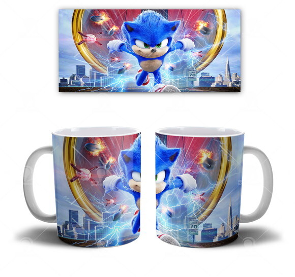 Kit personalizado Sonic FIlme - Mod 001