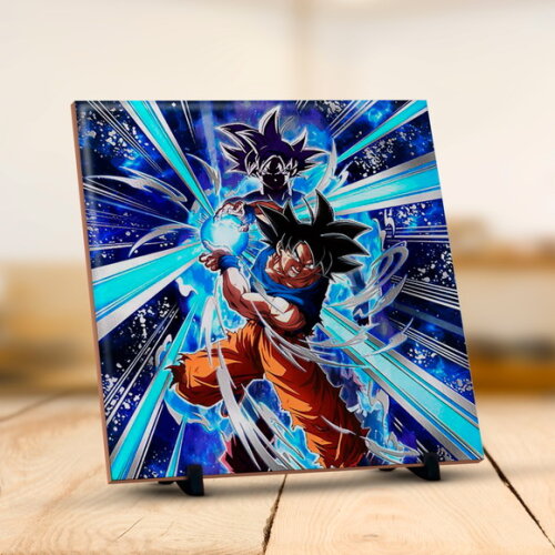 Azulejo Personalizado Dragon Ball Z Super Goku E Cia #4