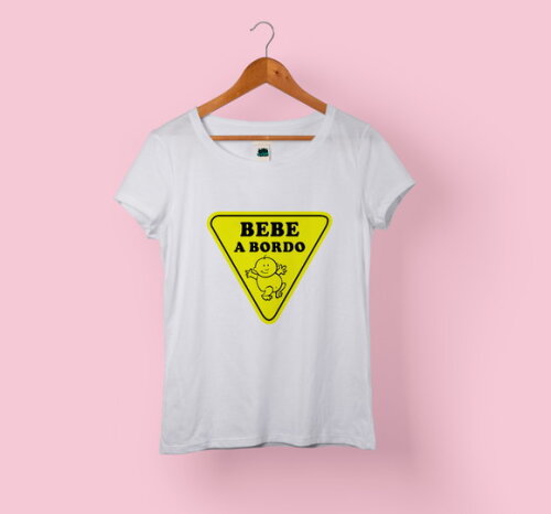 Camiseta Babylook Gestante Grávida Vários Modelos - Mod 009