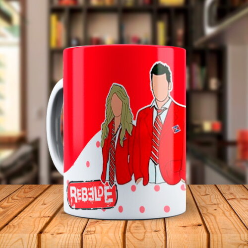 Caneca + Kit Banda Rbd Rebelde Personalizado com Nome