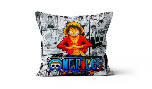 Caneca + Kit Camisa One Piece Luffy com Nome - Mod 003