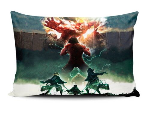 Caneca + kit Chinelo Geek Shingeki no Kyojin Eren com Nome