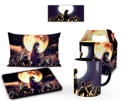 Caneca + Kit Demon Slayer Kimetsu No Yaiba Hashira - Mod 002