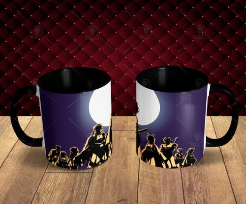 Caneca + Kit Demon Slayer Kimetsu No Yaiba Hashira - Mod 003