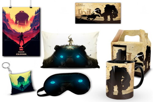 Caneca + Kit Game Jogo Shadow Of The Colossus - Mod 002