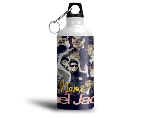 Caneca + Kit Michael Jackson com Nome Personalizado