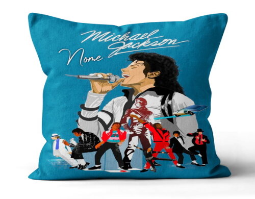 Caneca + Kit Michael Jackson com Nome Personalizado