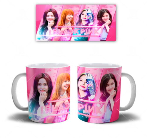 Caneca + Kit Personalizado Grupo BlackPink - Mod 001