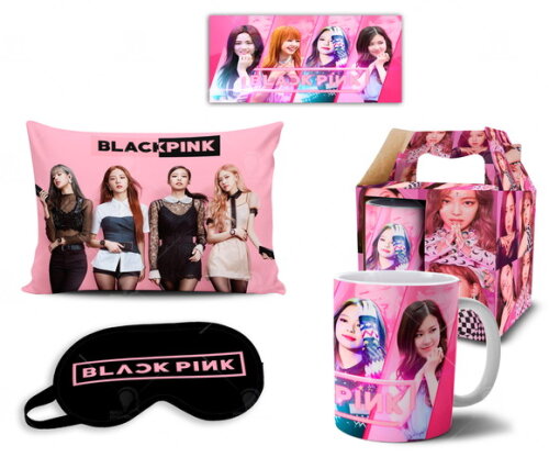 Caneca + Kit Personalizado Grupo BlackPink - Mod 003
