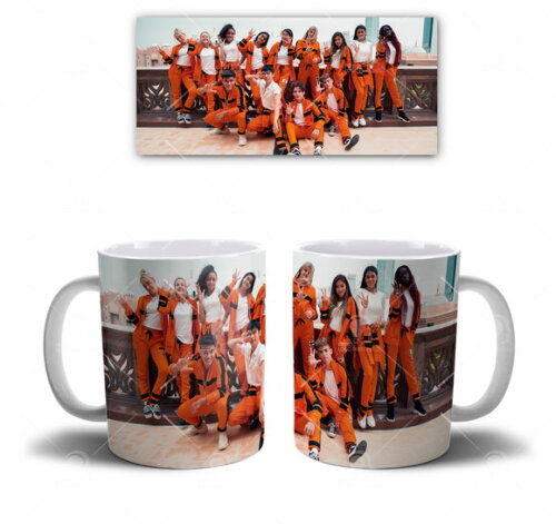 Caneca + Kit Personalizado Grupo Now United - Mod 003