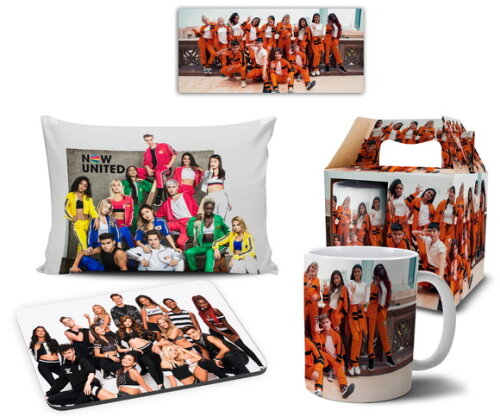 Caneca + Kit Personalizado Grupo Now United - Mod 004