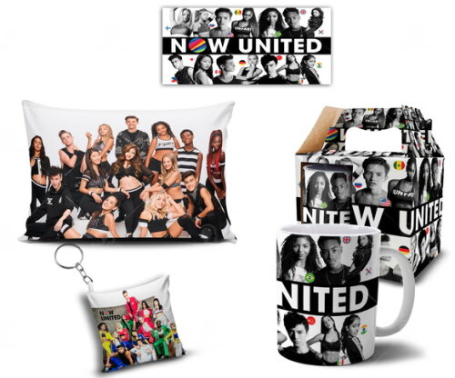 Caneca + Kit Personalizado Grupo Now United - Mod 005
