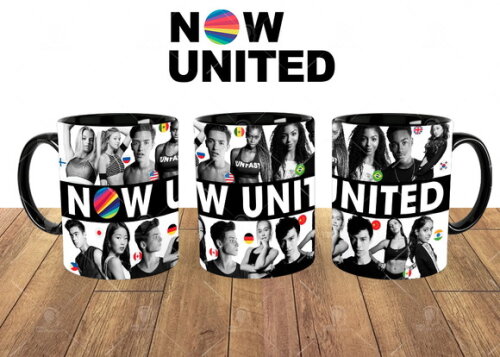 Caneca + Kit Personalizado Now United - Mod 002