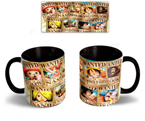Caneca + Kit personalizado One Piece - Mod 001