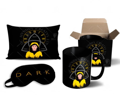 Caneca + Kit Personalizado Série Dark Netflix - Mod 005