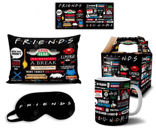 Caneca + Kit Personalizado Série Friends + Caixa - Mod 002