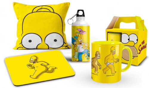 Caneca + kit Personalizado The Simpsons - Mod 003