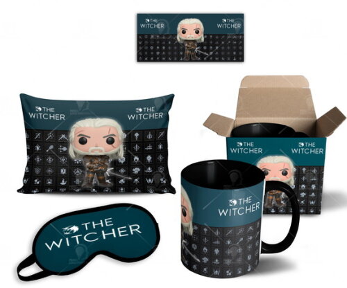 Caneca + Kit Série The Witcher Série Netflix - Mod 006