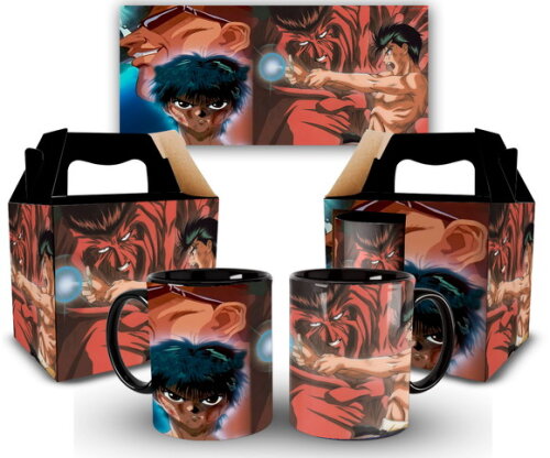 Caneca Anime Yu Yu Hakusho Yusuke Vs Toguro 1 unidade