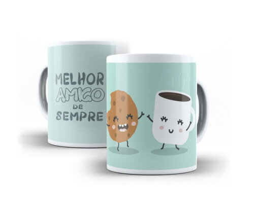 Caneca Aniversário Melhor Amigo de Sempre + Caixinha #3