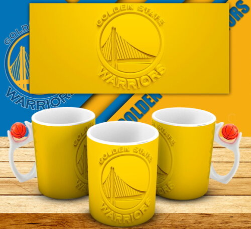 Caneca Basquete NBA Golden State Warriors #9.4