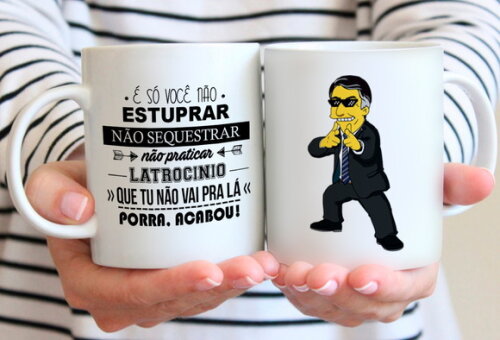 Caneca Bolsonaro Presidente