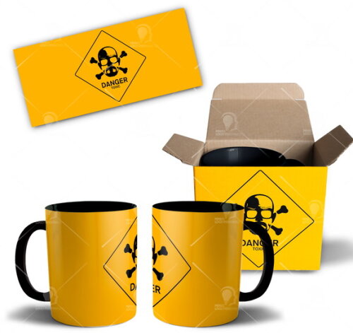 Caneca Breaking Bad série + caixinha personalizada Mod 005