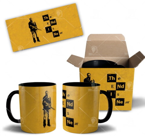 Caneca Breaking Bad série + caixinha personalizada Mod 011