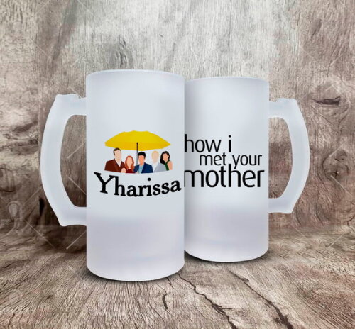 Caneca Chopp Série How i met your mother com Seu nome