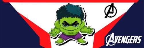 Caneca Com Colher Personalizada Hulk VIngadores Marvel