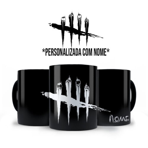 Caneca Dead by Daylight + Kit Personalizado com Nome