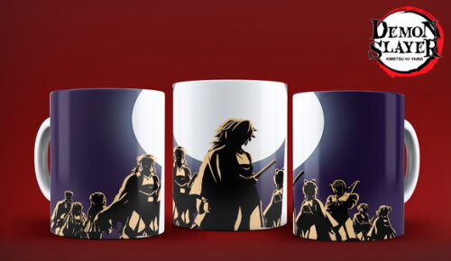 Caneca Demon Slayer Kimetsu No Yaiba Hashira