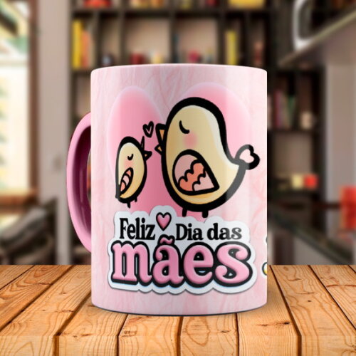 Caneca Dia das Mães Melhor Mãe + Kit Personalizado com Nome