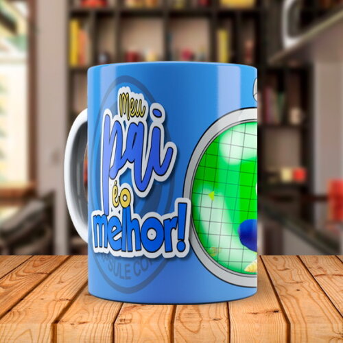 Caneca Dia dos Pais Vegeta Dragon Ball com Nome