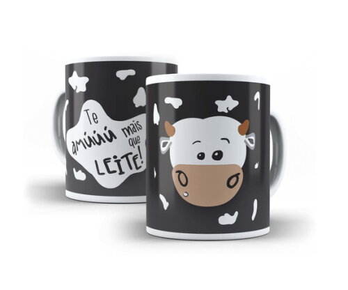 Caneca Divertida Amizade Amiga Te amo!!!