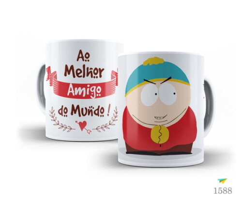 Caneca Divertida Melhor Amigo Do Mundo + Caixinha #3