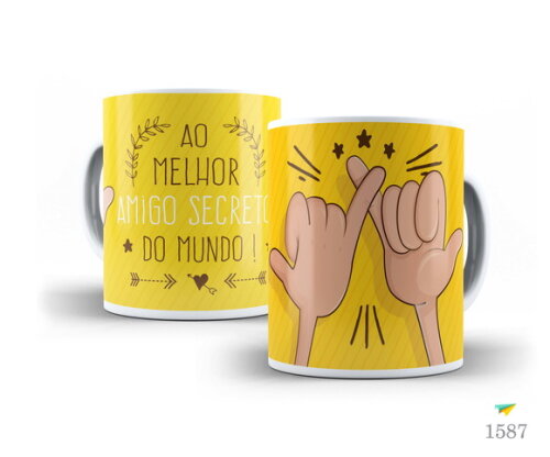Caneca Divertida Melhor Amigo Do Mundo + Caixinha #2