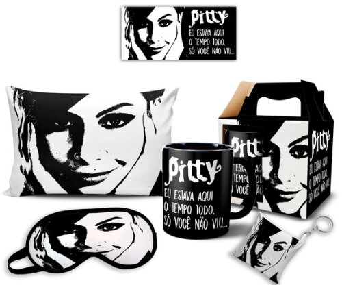 Caneca E Almofada + Kit Personalizado Cantora Pitty !!!!